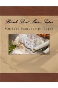Blank Sheet Music Paper