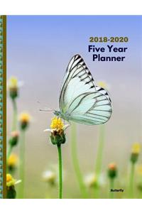 2018 - 2022 Butterfly Five Year Planner