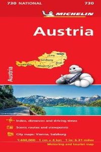 Austria - Michelin National Map 730