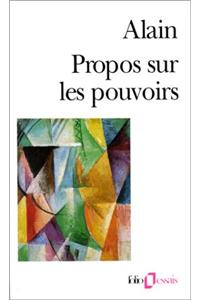Propos Sur Les Pouvoirs
