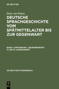 Einführung - Grundbegriffe - 14. Bis 16. Jahrhundert