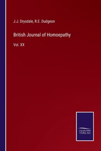 British Journal of Homoepathy