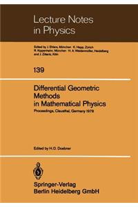 Differential Geometric Methods in Mathematical Physics