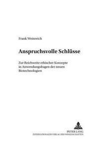 Anspruchsvolle Schluesse