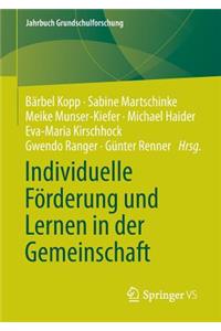 Individuelle Förderung Und Lernen in Der Gemeinschaft