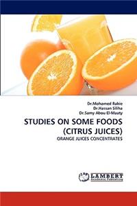 Studies on Some Foods (Citrus Juices)