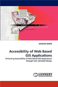 Accessibility of Web Based GIS Applications