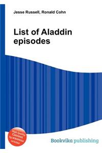 List of Aladdin Episodes