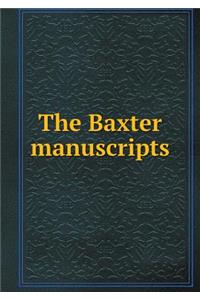 The Baxter Manuscripts