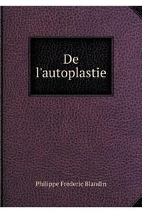 De l'autoplastie