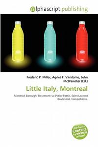 Little Italy, Montreal