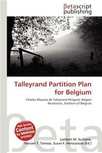 Talleyrand Partition Plan for Belgium