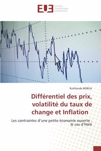 Différentiel des prix, volatilité du taux de change et Inflation