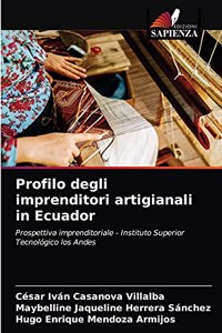 Profilo degli imprenditori artigianali in Ecuador