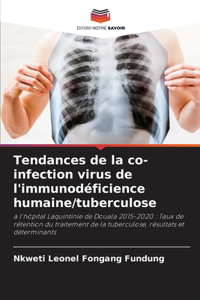 Tendances de la co-infection virus de l'immunodéficience humaine/tuberculose