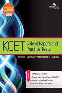 Wiley's KCET Solved Papers and Practice Tests