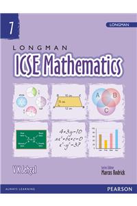 Longman ICSE Mathematics Book 7