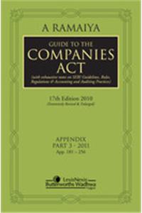 Ramaiya Guide to Companies Act, 17th Edn, Box 2 (4 Vols)
