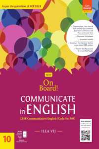 On Board! On Board Communicate in English For Class 10 By Ratna Sagar