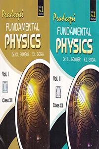 Pradeep's Fundamental Physics for Class 12 (Vol. 1 & 2) (2019-2020) (Old Edition)