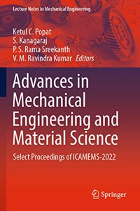 Advances in Mechanical Engineering and Material Science