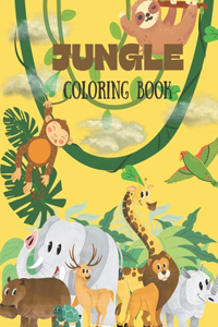 Jungle: Coloring Book