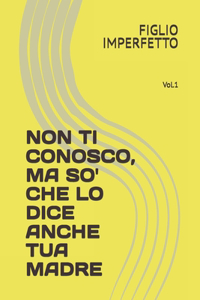 Non Ti Conosco, Ma So' Che Lo Dice Anche Tua Madre