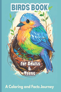 Birds Book for Adults and Teens