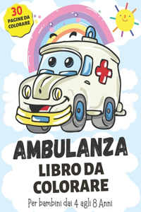 Ambulanza Libro da Colorare