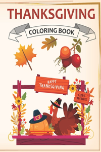 Thanksgiving Coloring Book