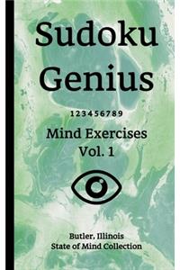 Sudoku Genius Mind Exercises Volume 1