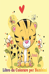 Animali Libro da Colorare per Bambini