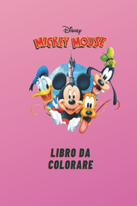 Disney Mickey Mouse Libro Da Colorare