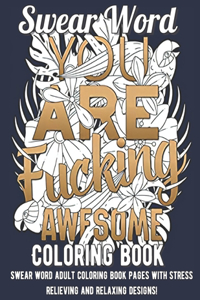 Swear Word Coloring Book