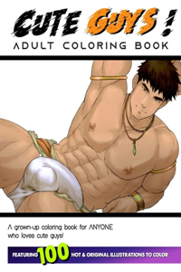 Cute Guys ! Coloring Book