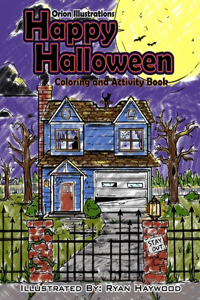 Happy Halloween Coloring and Activity Book