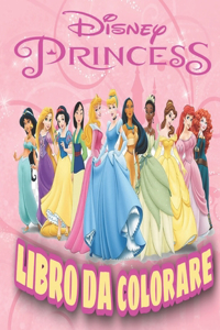 Disney Princess Libro Da Colorare