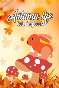 Autumn Life Coloring Book