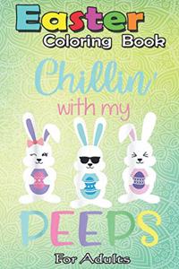 Easter Coloring Book For Adults
