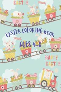 Easter Coloring Book Ages 4-8