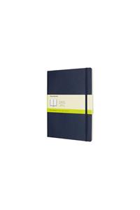 Moleskine Sapphire Blue Extra Large Plain Notebook Soft