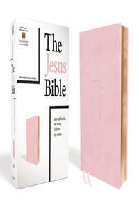 Jesus Bible, NIV Edition, Imitation Leather, Pink