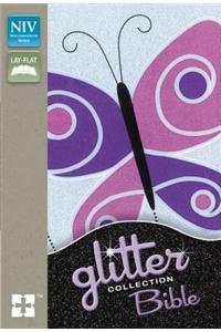 NIV, Glitter Bible Collection, Leathersoft, Purple