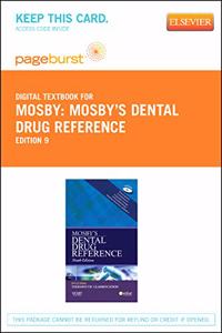 Mosby's Dental Drug Reference - Elsevier eBook on Vitalsource (Retail Access Card)