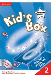 Kid's Box American English Level 2 Teacher's Resource Pack with Audio CD