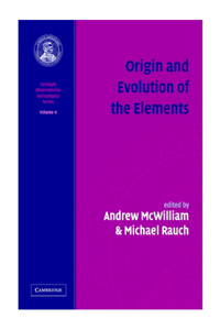 Origin and Evolution of the Elements