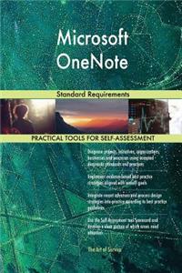 Microsoft OneNote Standard Requirements