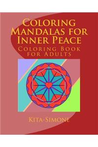 Coloring Mandalas for Inner Peace