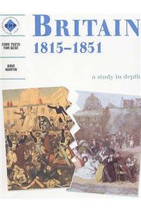 Britain 1815-1851