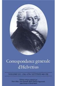 Correspondance Générale d'Helvétius, Volume III